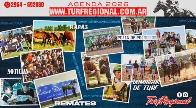 Comienza a armarse la Agenda 2026 del turf regional