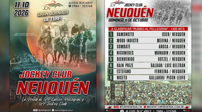 El domingo 11 de octubre se corre la antesala del Pellegrini en el JCN